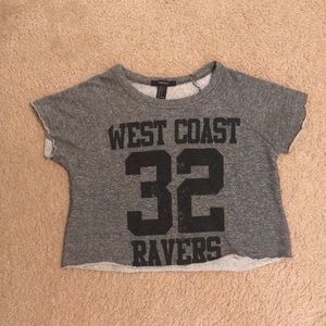 Forever 21 cropped tee!!